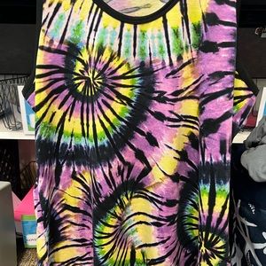 LulaRoe tie dye tank top